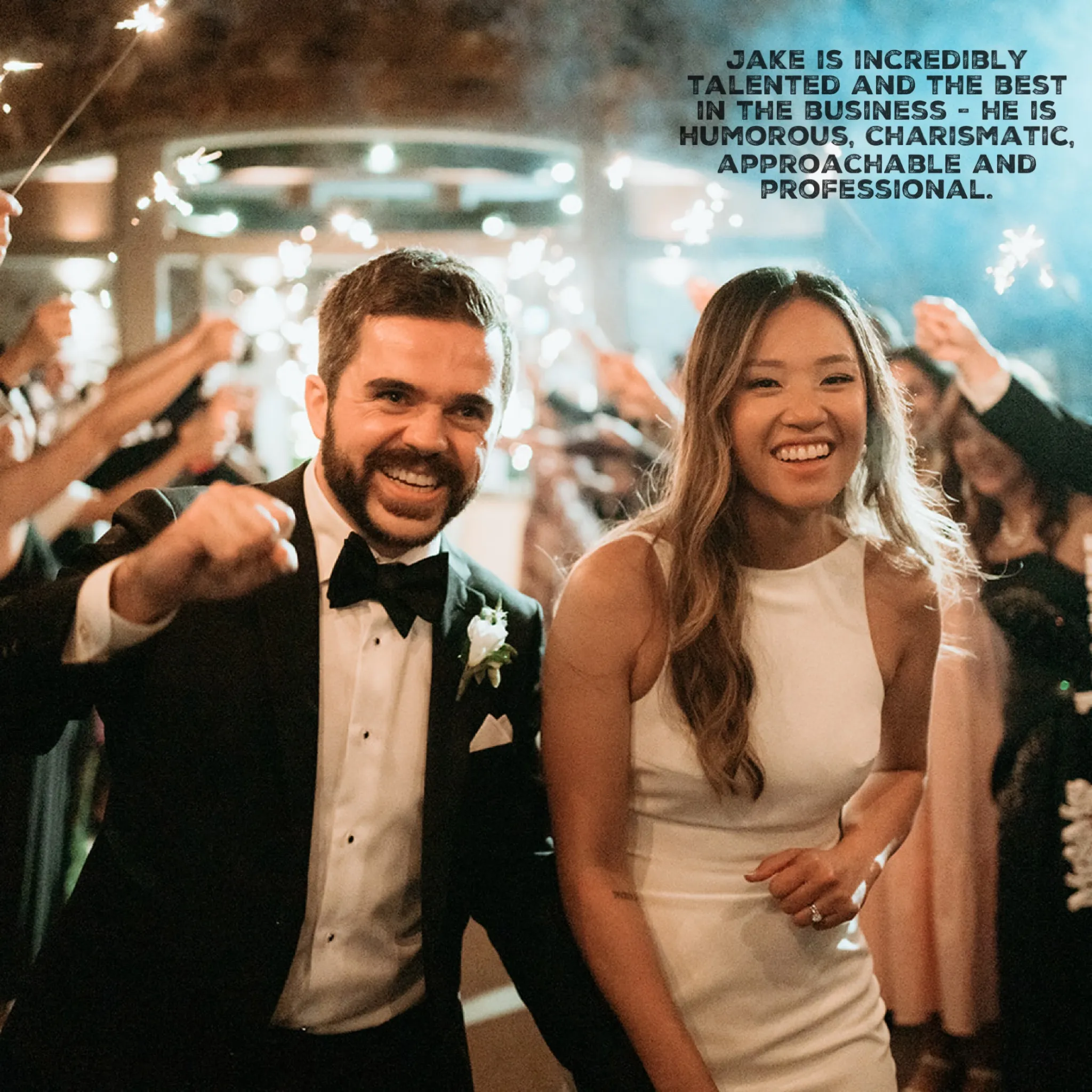 Jake Smith was the marriage celebrant for Calista & Jason at Kooroomba, Kooroomba, Mount Alford, Queensland, and they gave him a five star rating for his wedding celebrant services.