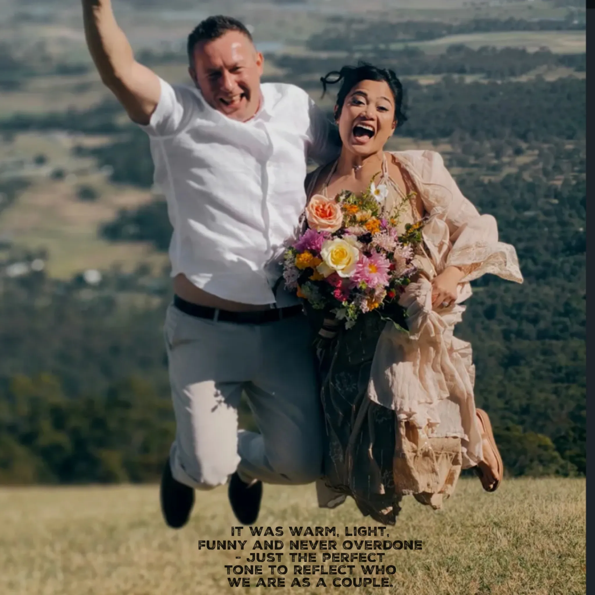 Jake Smith was the marriage celebrant for Paula & Dan at Robert Sowter Park Lookout, Tamborine Mountain, Queensland, and they gave him a five star rating for his wedding celebrant services.