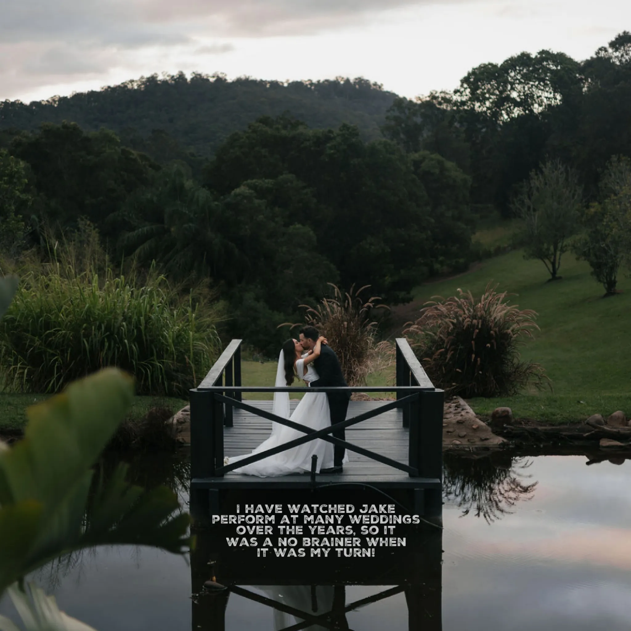 Jake Smith was the marriage celebrant for Maddy & Tim at Austinvilla Estate, Austinville, Queensland, and they gave him a five star rating for his wedding celebrant services.