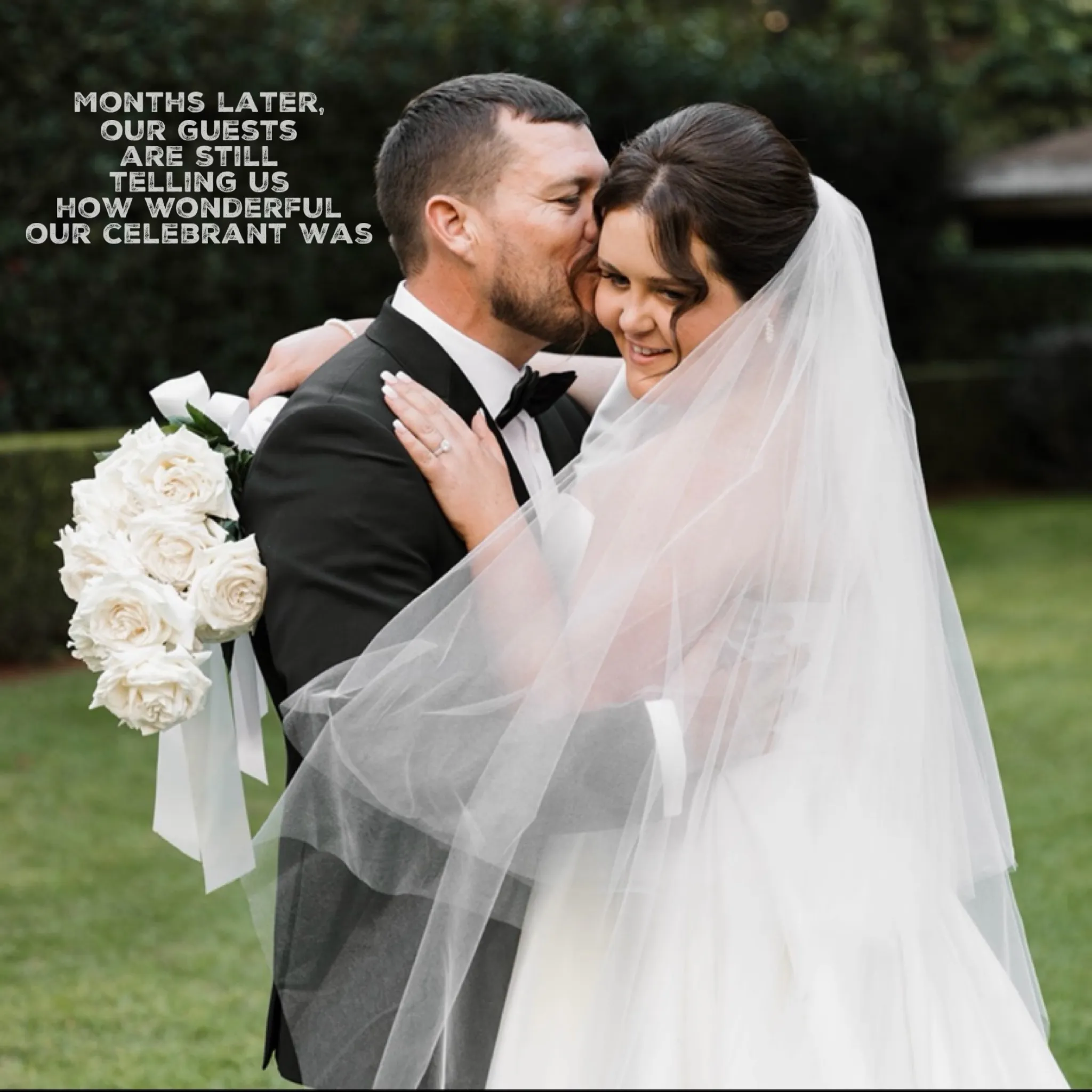 Jake Smith was the marriage celebrant for Lauren & Stephen at Gabbinbar, Toowoomba, Queensland, and they gave him a five star rating for his wedding celebrant services.