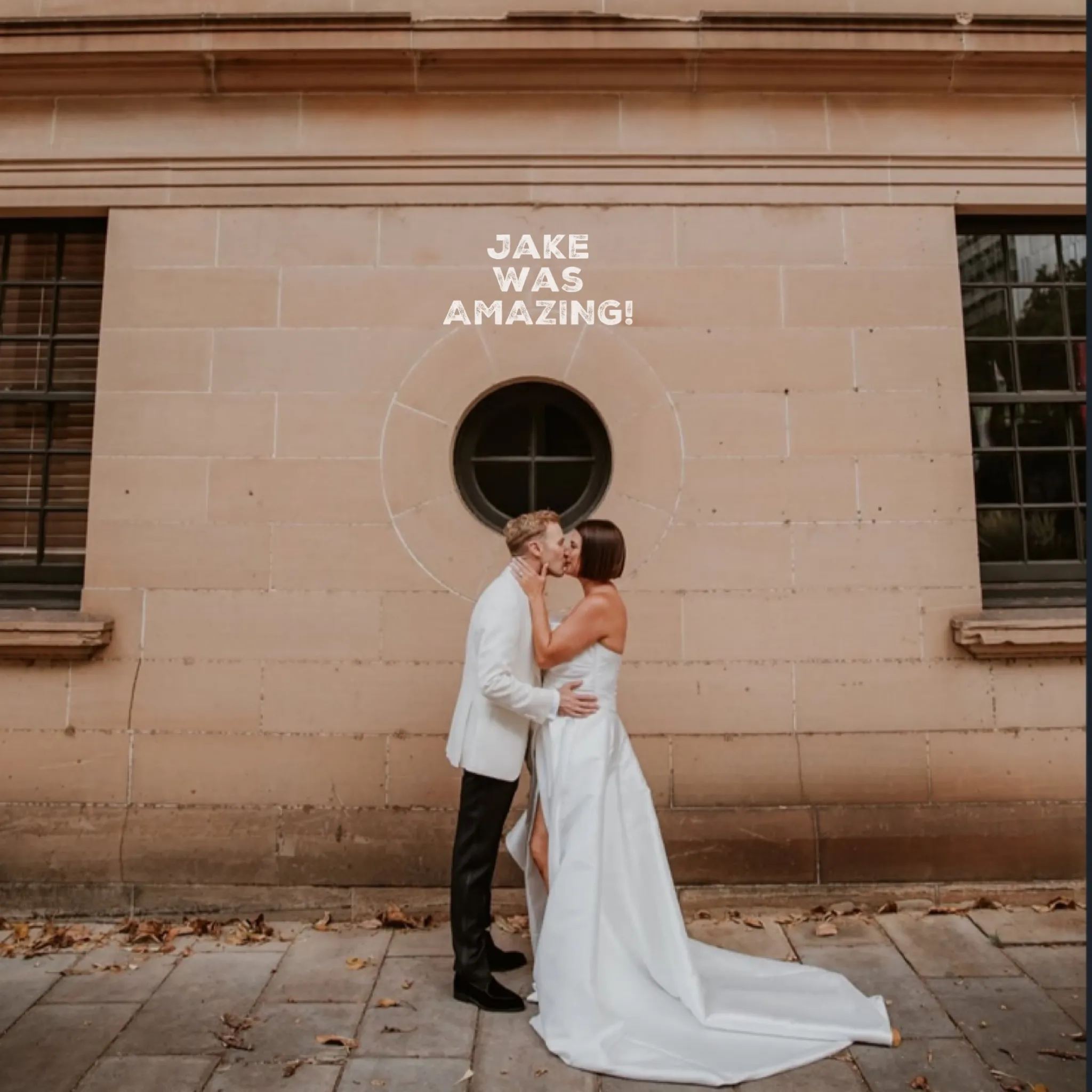 Jake Smith was the marriage celebrant for Erin & Benn at The Mint, 10 Macquarie St, Sydney, New South Wales, and they gave him a five star rating for his wedding celebrant services.