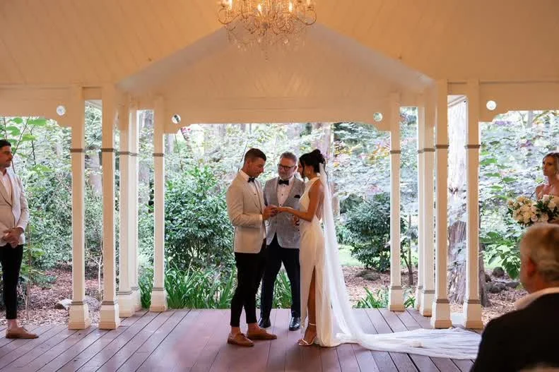 Jake Smith was the marriage celebrant for Cady & Sam at Gabbinbar, Toowoomba, Queensland, and they gave him a five star rating for his wedding celebrant services. Jake Smith was the marriage celebrant for Cady & Sam at Gabbinbar, Toowoomba, Queensland, and they gave him a five star rating for his wedding celebrant services.